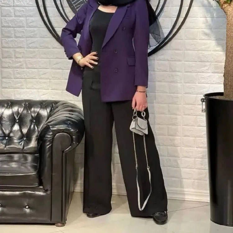 کت و شلوار زنانه مدل مجلسی زیبا 0061 کالکشن شیک پوشان