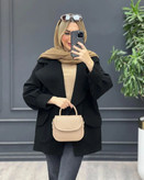پالتو زنانه زمستانه فانتزی 0079 کالکشن شیک پوشان