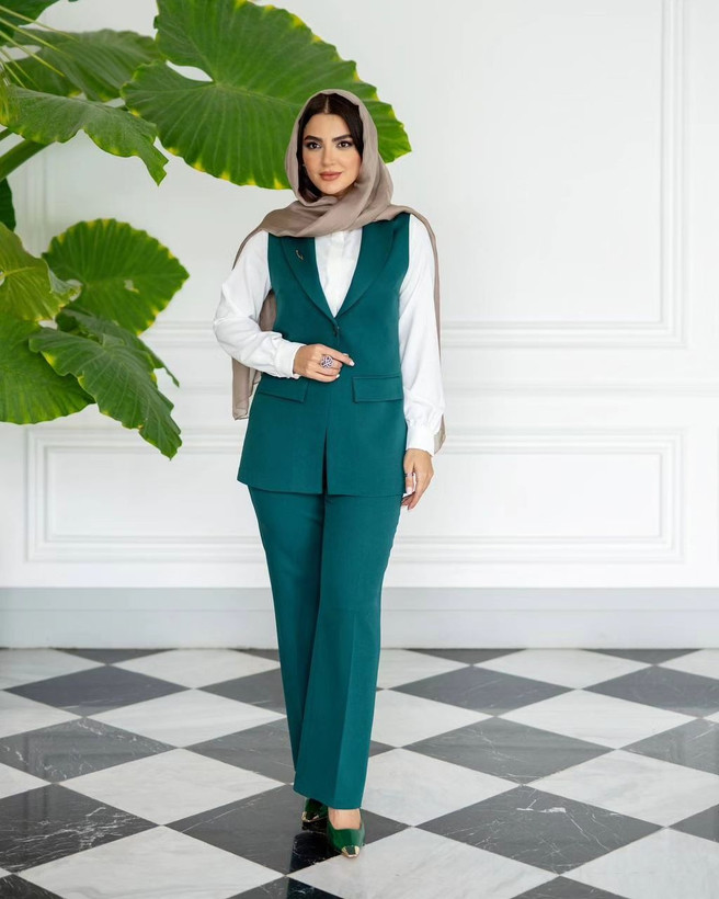 وست ست زنانه زیبا و خاص 0094 کالکشن شیک پوشان