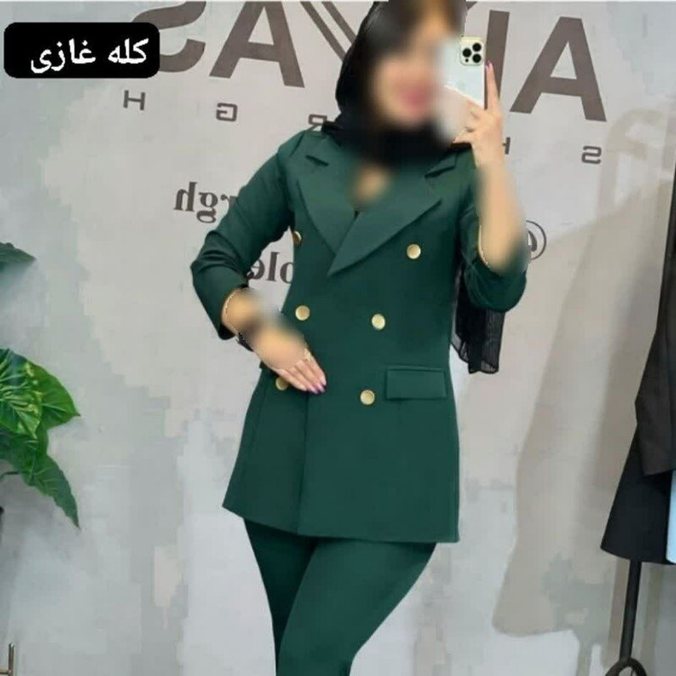 کت و شلوار زنانه فانتزی مجلسی 0107 کالکشن شیک پوشان