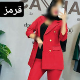 کت و شلوار زنانه فانتزی مجلسی 0107 کالکشن شیک پوشان