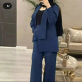 کت و شلوار زنانه مزونی مدرن 0151 کالکشن شیک پوشان