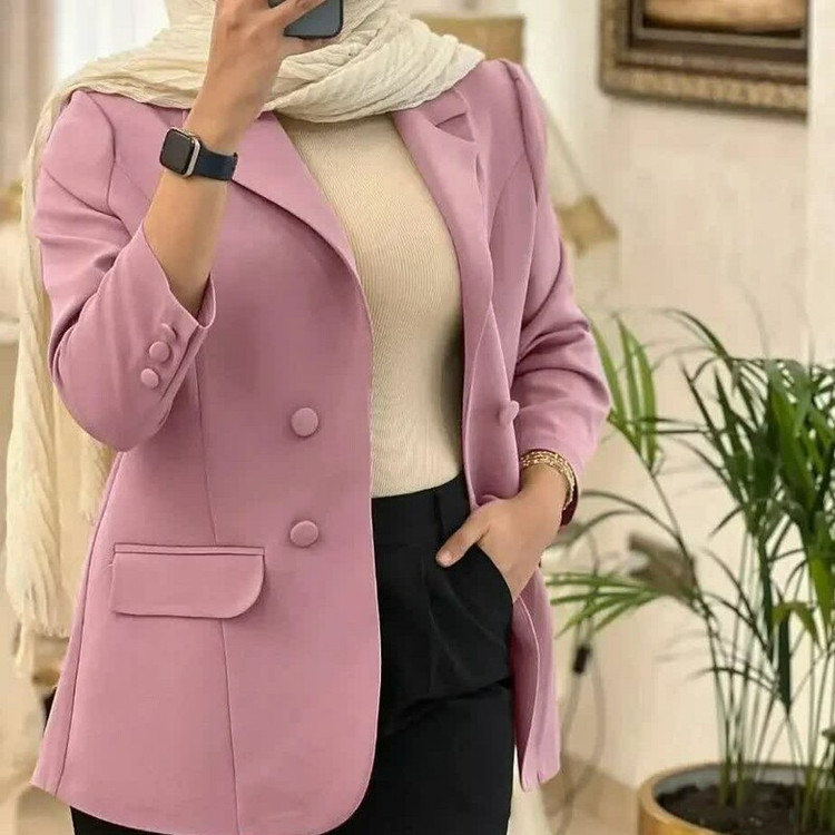 کت تک زنانه مجلسی شیک 0164 کالکشن شیک پوشان