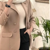 کت تک زنانه مجلسی شیک 0164 کالکشن شیک پوشان