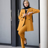 کت و شلوار زنانه رسمی شیک 0193 کالکشن شیک پوشان