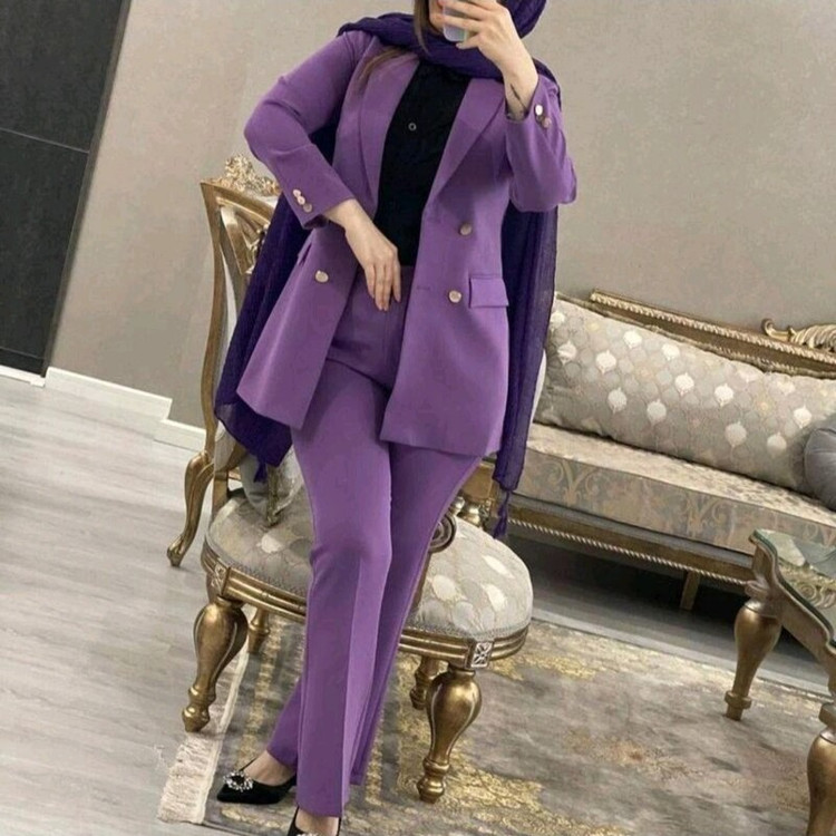 کت و شلوار زنانه زیبا 0209 کالکشن شیک پوشان