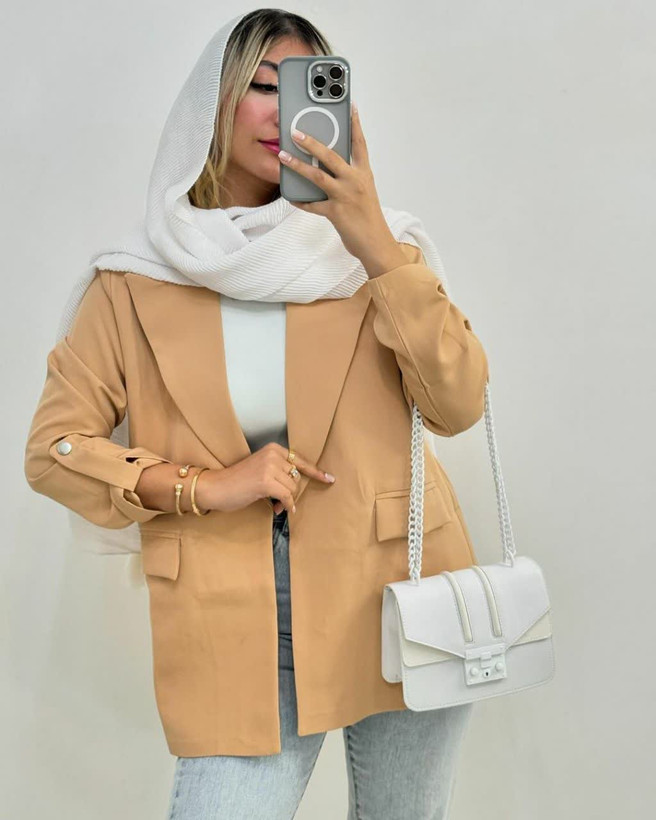 کت تک زنانه زیبا پسند 0236 کالکشن شیک پوشان