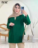 کت و شلوار زنانه فانتزی مجلسی 0256 کالکشن شیک پوشان
