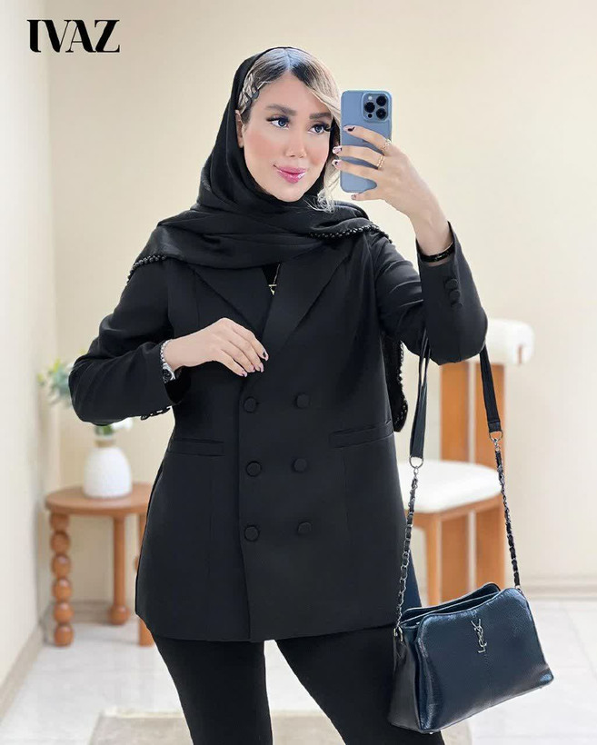 کت و شلوار زنانه فانتزی مجلسی 0256 کالکشن شیک پوشان