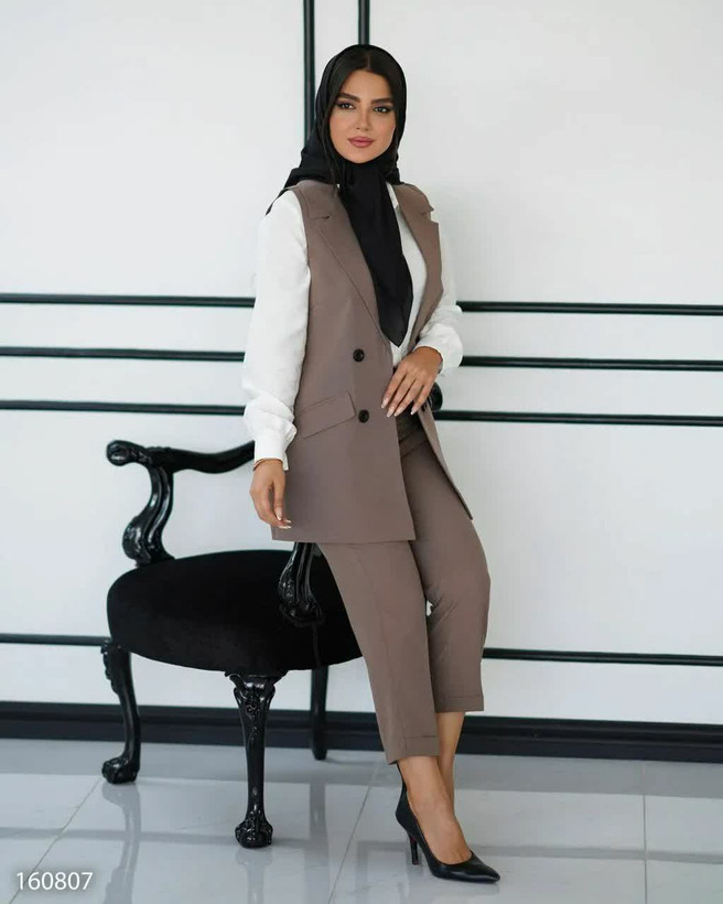 وست ست زنانه خاص زیبا 0262 کالکشن شیک پوشان