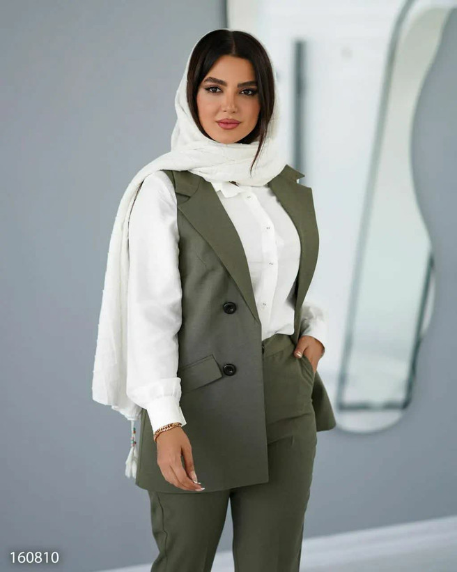 وست ست زنانه خاص زیبا 0262 کالکشن شیک پوشان