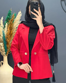 کت تک زنانه جذاب و ایستاده 0263 کالکشن شیک پوشان