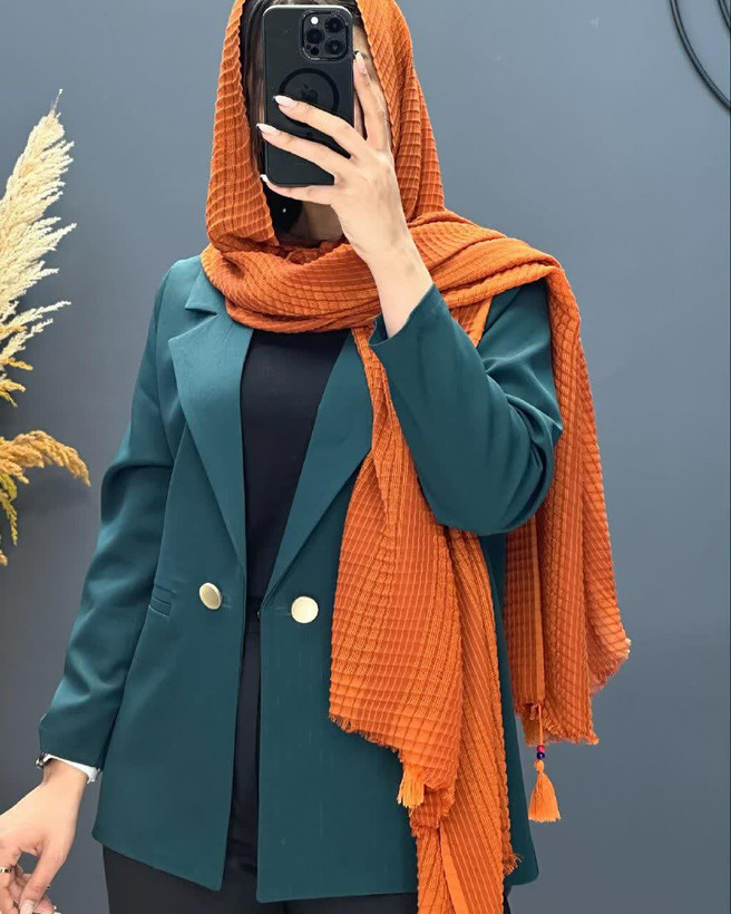 کت تک زنانه جذاب و ایستاده 0263 کالکشن شیک پوشان
