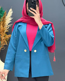 کت تک زنانه جذاب و ایستاده 0263 کالکشن شیک پوشان