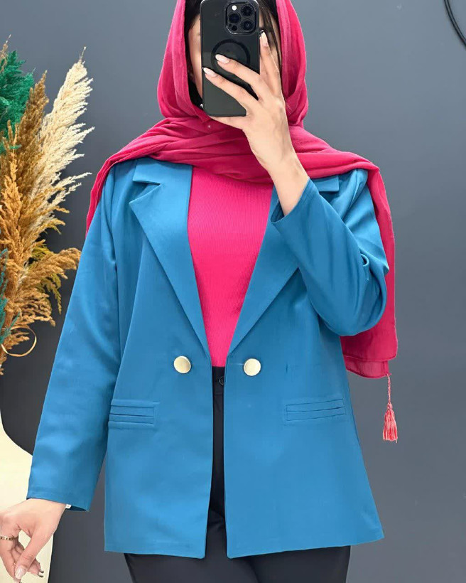 کت تک زنانه جذاب و ایستاده 0263 کالکشن شیک پوشان