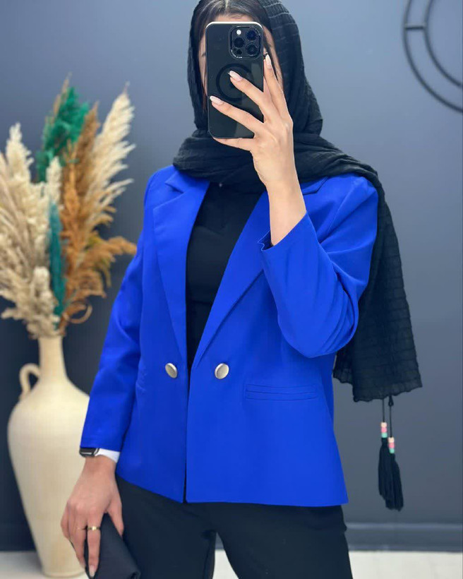 کت تک زنانه جذاب و ایستاده 0263 کالکشن شیک پوشان