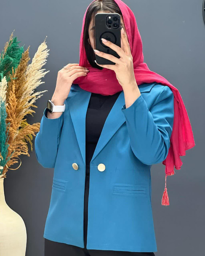 کت تک زنانه جذاب و ایستاده 0263 کالکشن شیک پوشان