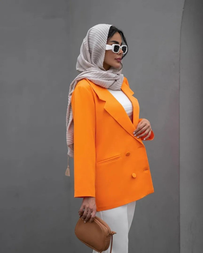 کت و شلوار زنانه مدل شیک رسمی مدرن 0274 کالکشن شیک پوشان