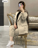 کت و شلوار زنانه جذاب فانتزی 0281 کالکشن شیک پوشان