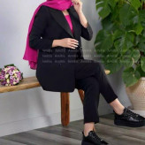 کت و شلوار زنانه خوش رنگ و جذاب 0355 کالکشن شیک پوشان