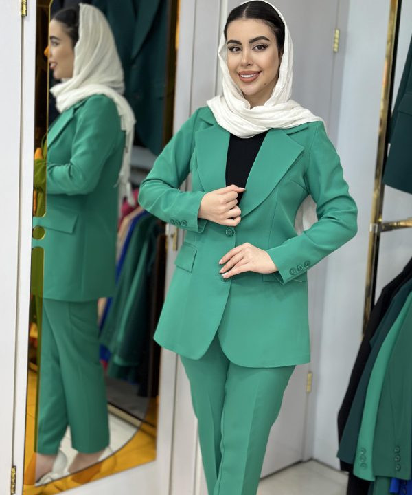 کت و شلوار زنانه مدل شیک و جذاب 0357 کالکشن شیک پوشان