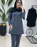 مانتو و شلوار زنانه اداری شبنمدار پرسنلی خاص 0413 کالکشن شیک پوشان