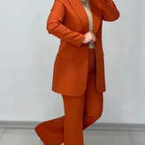کت و شلوار زنانه رسمی ساده جذاب 0419 کالکشن شیک پوشان