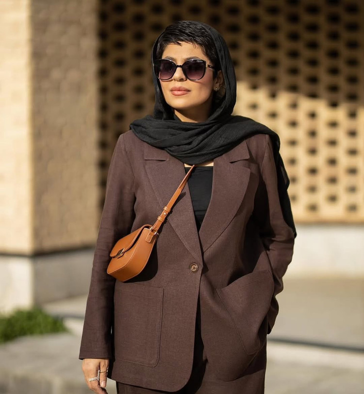 کت و شلوار زنانه مدل لش رسمی زیبا 0473 کالکشن شیک پوشان